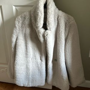 Faux fur coat